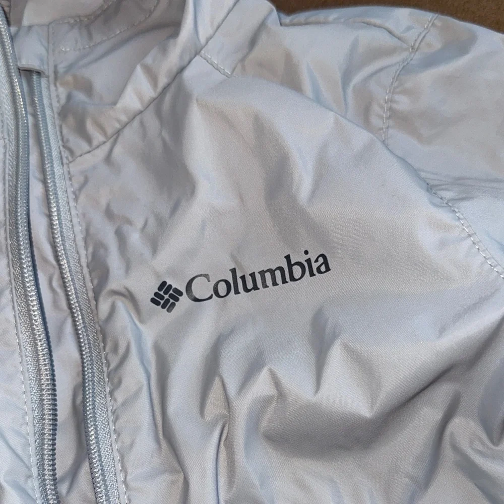 Columbia Kids Light Gray Raincoat